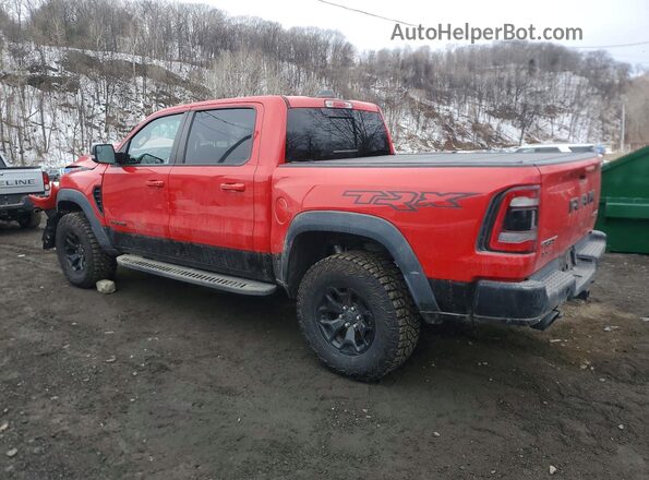 1C6SRFU9XMN779451 2021 RAM 1500 Red Rear left