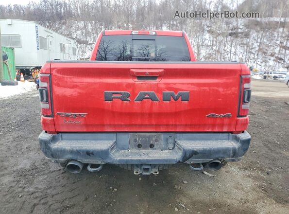 1C6SRFU9XMN779451 2021 RAM 1500 Red Rear view