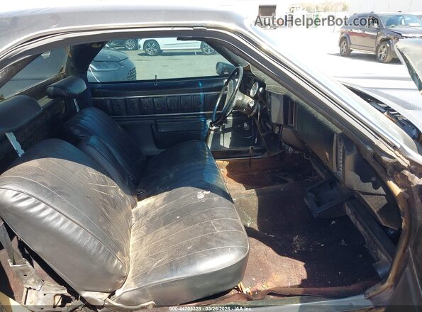 1D80U7R454245     1977 CHEVROLET OTHER Black Widok wnętrza z przodu