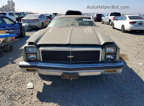 1D80V6R509720 1976 CHEVROLET EL Green Widok z przodu