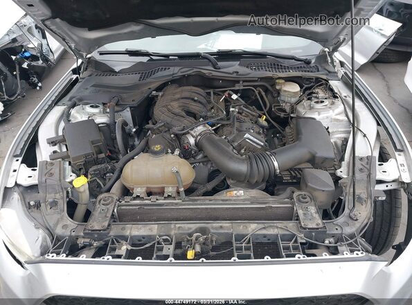 1FA6P8AM1G5221017 2016 FORD MUSTANG Silver უკანა ხედი