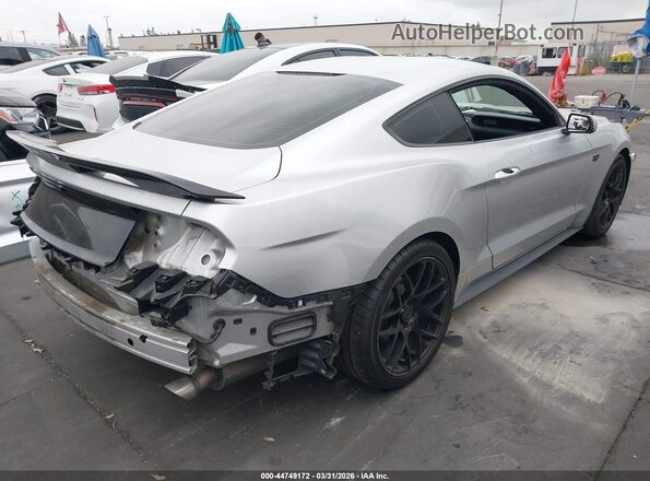 1FA6P8AM1G5221017 2016 FORD MUSTANG Silver უკანა მარჯვენა