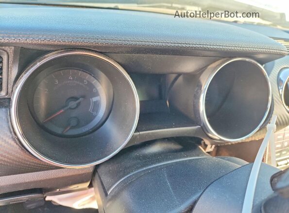 1FA6P8AM1G5273313 2016 FORD MUSTANG Silver Vista del cuadro de instrumentos