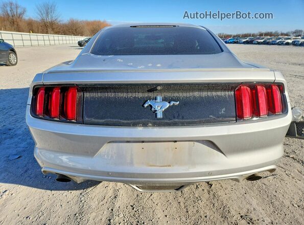 1FA6P8AM1G5273313 2016 FORD MUSTANG Silver Vista trasera