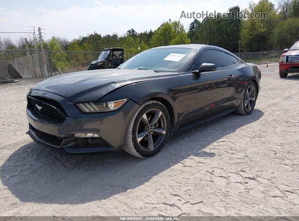 1FA6P8AM8G5309403 2016 FORD MUSTANG Gray Front left