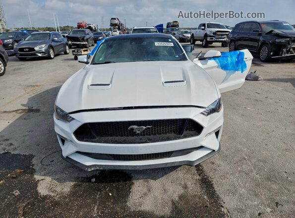 1FA6P8CF0K5134801 2019 FORD MUSTANG White Вид спереду