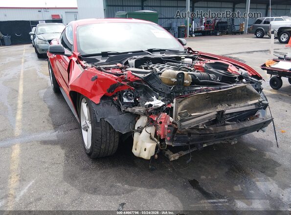1FA6P8CF0M5116530 2021 FORD MUSTANG Red Դիմացի տեսք
