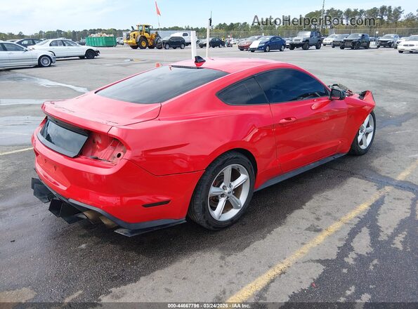 1FA6P8CF0M5116530 2021 FORD MUSTANG Red Հետևի աջ
