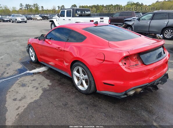 1FA6P8CF0M5116530 2021 FORD MUSTANG Red Հետևի ձախ