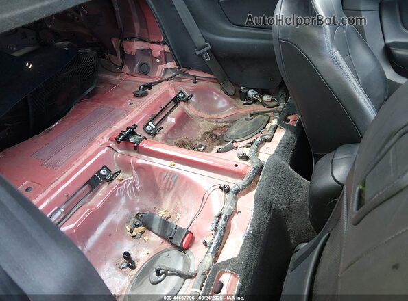 1FA6P8CF0M5116530 2021 FORD MUSTANG Red VIN կոդի պիտակի տեսք