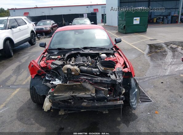 1FA6P8CF0M5116530 2021 FORD MUSTANG Red Սարքավորումների վահանակի տեսք