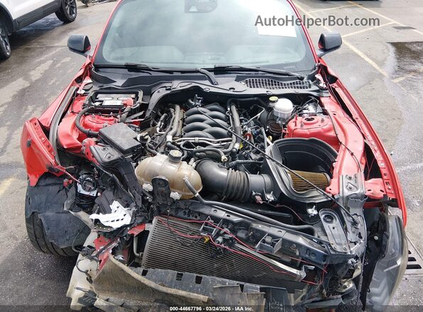 1FA6P8CF0M5116530 2021 FORD MUSTANG Red Հետևի տեսք