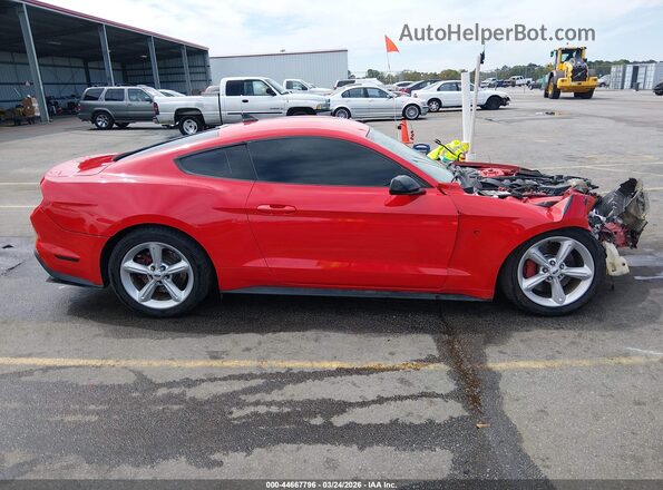 1FA6P8CF0M5116530 2021 FORD MUSTANG Red Սալոնի հետևի տեսք