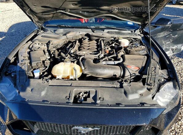 1FA6P8CF0M5146708 2021 FORD MUSTANG Black Սալոնի հետևի տեսք