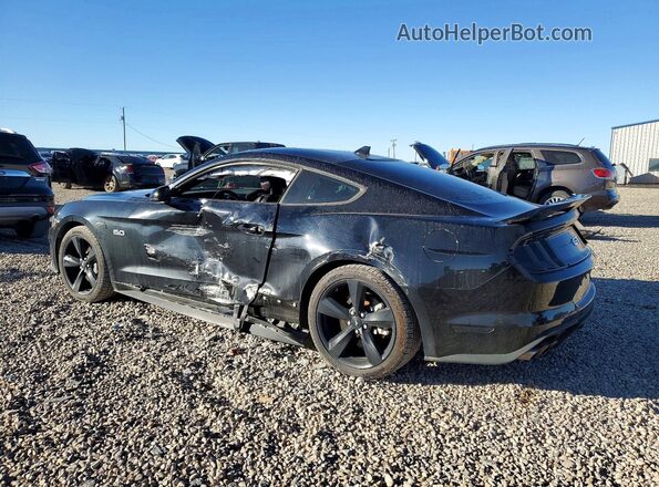 1FA6P8CF0M5146708 2021 FORD MUSTANG Black Հետևի ձախ