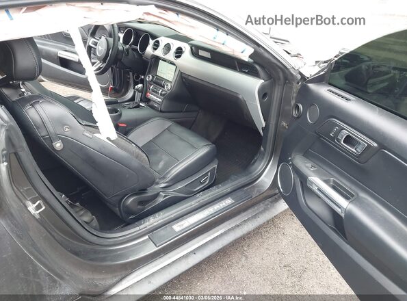 1FA6P8CF1H5240845 2017 FORD MUSTANG Gray Vista interior delantera