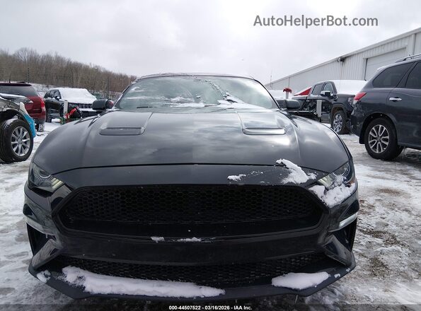 1FA6P8CF1J5153887 2018 FORD MUSTANG Black Vista del cuadro de instrumentos