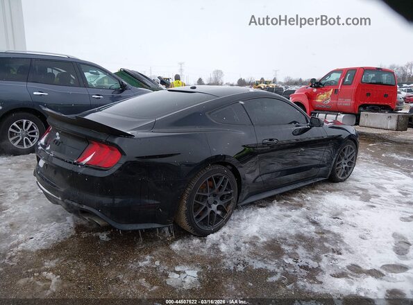 1FA6P8CF1J5153887 2018 FORD MUSTANG Black Trasero derecho