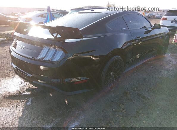 1FA6P8CF2J5107016 2018 FORD MUSTANG Черный Задняя правая четверть