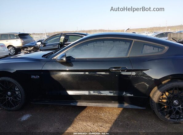 1FA6P8CF2J5107016 2018 FORD MUSTANG Черный Панорамный вид салона 360°