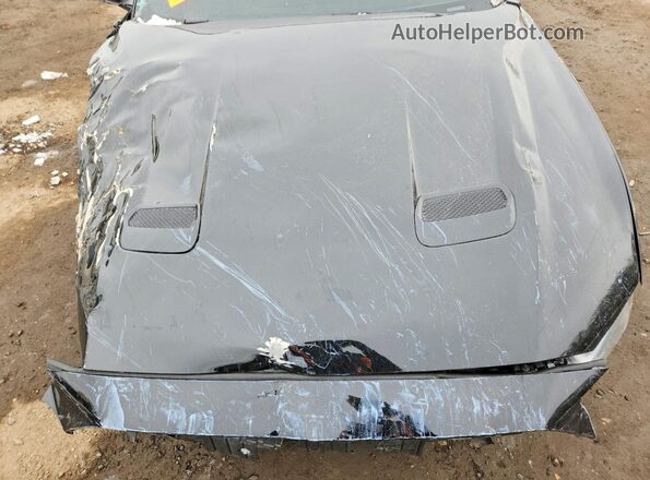 1FA6P8CF2N5136389 2022 FORD MUSTANG Black Widok wnętrza z tyłu