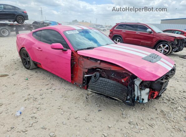 1FA6P8CF2R5411362 2024 FORD MUSTANG Pink Front right