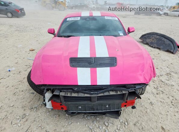 1FA6P8CF2R5411362 2024 FORD MUSTANG Pink Front view