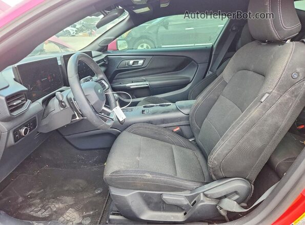1FA6P8CF2R5411362 2024 FORD MUSTANG Pink Front interior view