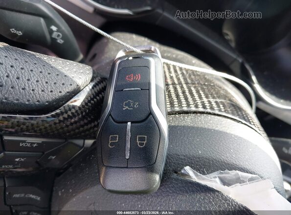 1FA6P8CF4G5283753 2016 FORD MUSTANG Blue Вид панелі приладів