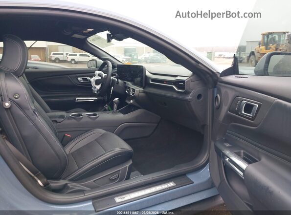 1FA6P8CF4S5412390 2025 FORD MUSTANG Blue Front interior view