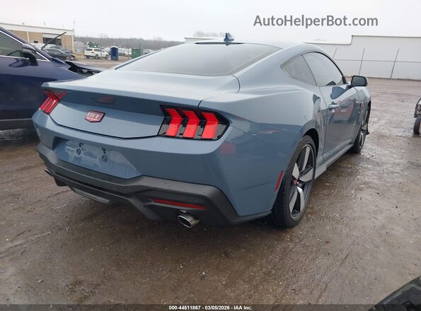 1FA6P8CF4S5412390 2025 FORD MUSTANG Blue Rear right
