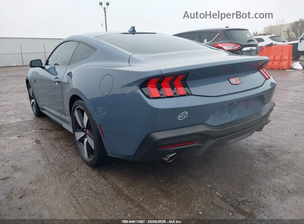 1FA6P8CF4S5412390 2025 FORD MUSTANG Blue Rear left