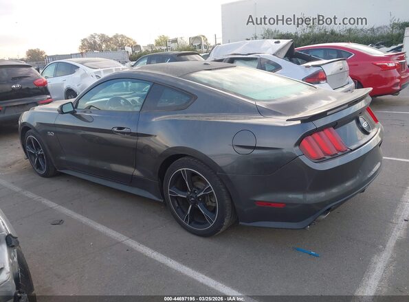 1FA6P8CF5G5228213 2016 FORD MUSTANG Gray სალონის 360-გრადუსიანი ხედი