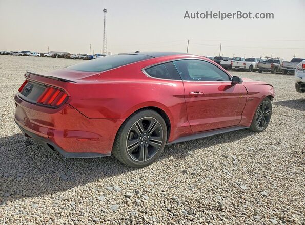 1FA6P8CF6G5333312 2016 FORD MUSTANG Maroon Rear right