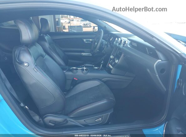 1FA6P8CF6H5292164 2017 FORD MUSTANG Blue Widok wnętrza z przodu