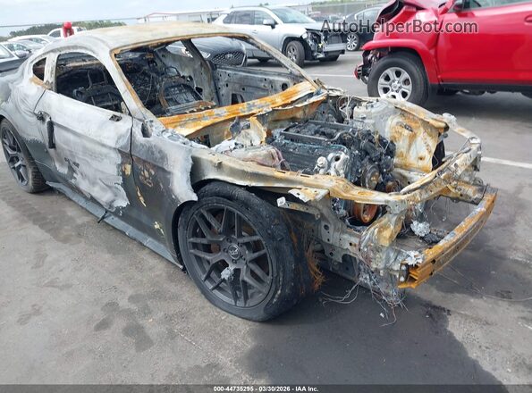 1FA6P8CF6H5309318 2017 FORD MUSTANG Gray Vista del cuadro de instrumentos