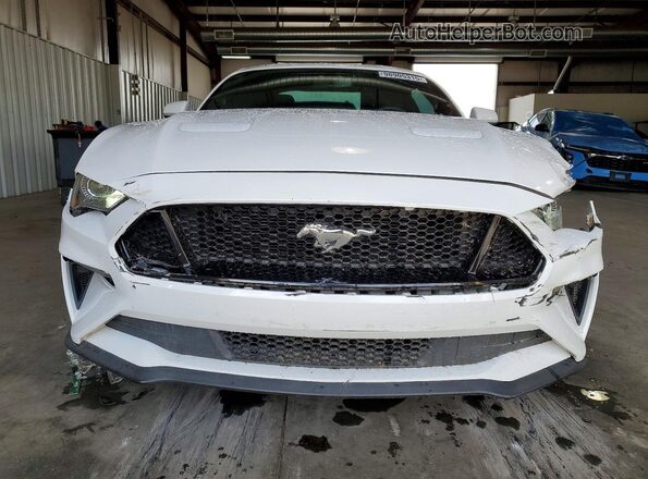 1FA6P8CF6J5129164 2018 FORD MUSTANG White Front view
