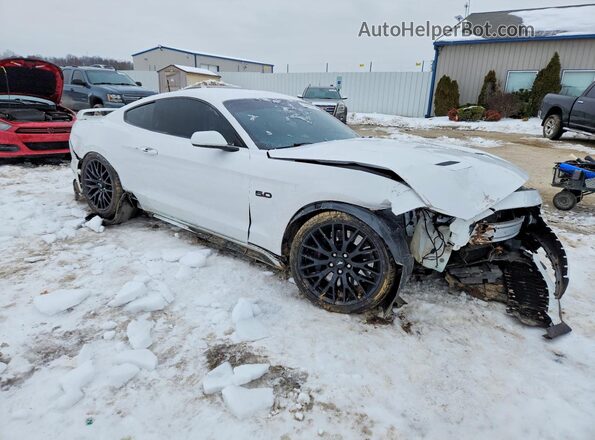 1FA6P8CF6M5102745 2021 FORD MUSTANG Белый 