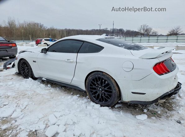 1FA6P8CF6M5102745 2021 FORD MUSTANG Белый 