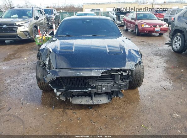 1FA6P8CF6M5151945 2021 FORD MUSTANG Черный Вид спереди