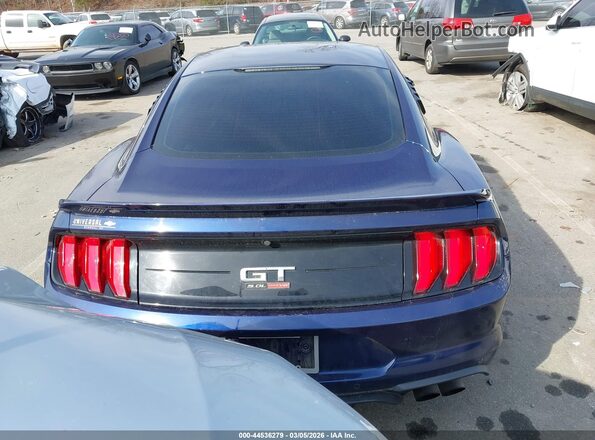 1FA6P8CF7J5106542 2018 FORD MUSTANG Синий 