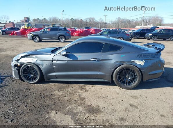 1FA6P8CF7P5303591 2023 FORD MUSTANG Gray სალონის 360-გრადუსიანი ხედი
