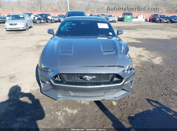 1FA6P8CF7P5303591 2023 FORD MUSTANG Gray ხელსაწყოთა პანელის ხედი