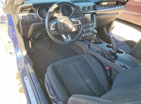 1FA6P8CF8K5176603 2019 FORD MUSTANG Blue 
