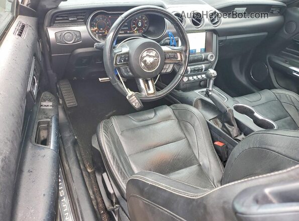 1FA6P8CF8M5109597 2021 FORD MUSTANG Charcoal Widok deski rozdzielczej