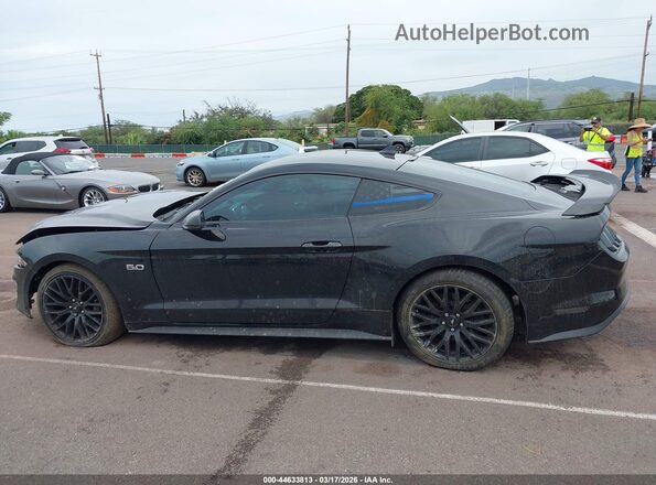 1FA6P8CF8M5157956 2021 FORD MUSTANG Black Rear interior view