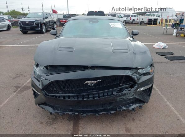 1FA6P8CF8M5157956 2021 FORD MUSTANG Black Dashboard view