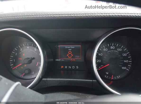 1FA6P8CF9K5157803 2019 FORD MUSTANG Red Հետևի նստատեղերի տեսք