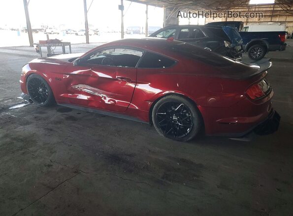 1FA6P8CF9M5147209 2021 FORD MUSTANG Red Հետևի ձախ