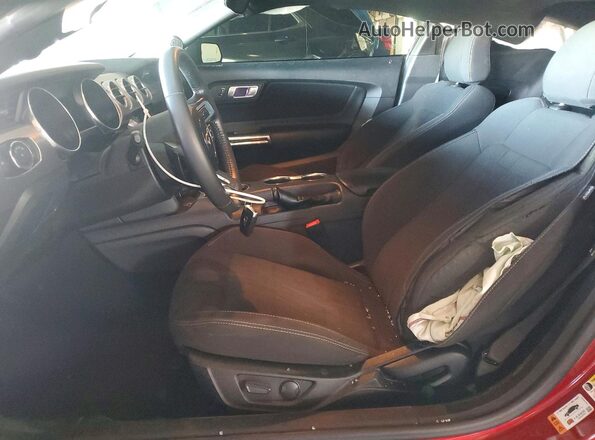 1FA6P8CF9M5147209 2021 FORD MUSTANG Red Սալոնի դիմացի տեսք
